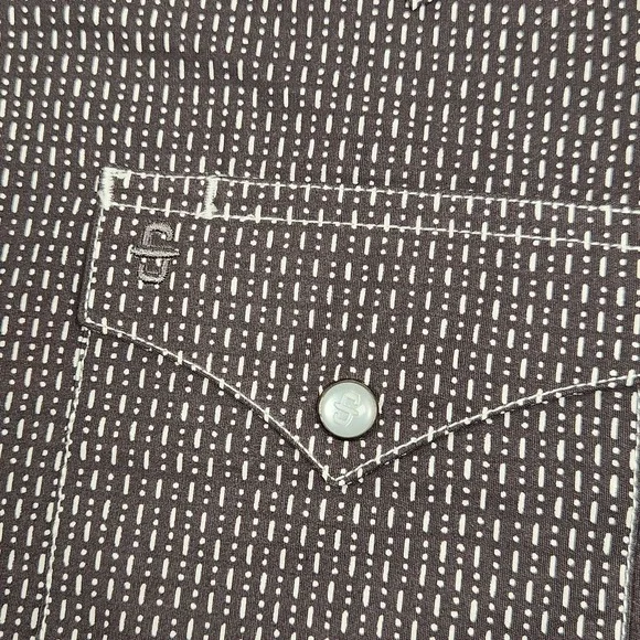 Stetson Shirt Mens 2XL Western Pearl Snap Long Sleeve Cowboy Rodeo - Picture 6 of 11